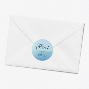 Stickers décès mer