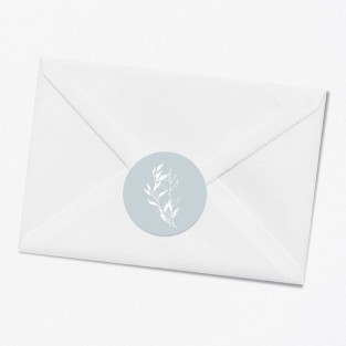 Stickers décès personnalisé laurier
