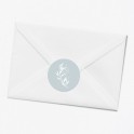 Stickers décès personnalisé laurier
