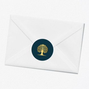 Stickers décès arbre de vie