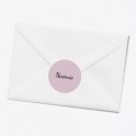 Stickers décès texte personnalisé