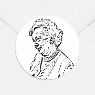 Stickers décès personnalisé photo dessin au trait