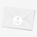 Stickers décès personnalisés religieux